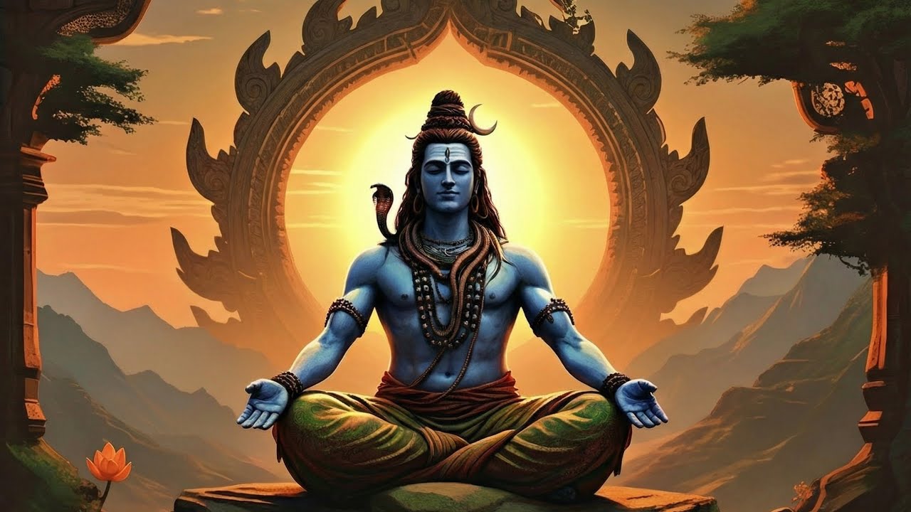 Om Namah Shivaya 1008 Times ( With Rain Sounds ) | Music For Sleeping & Deep Relaxation 