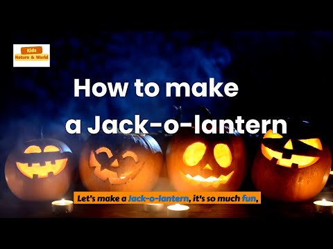 Easy Jack O Lantern Craft