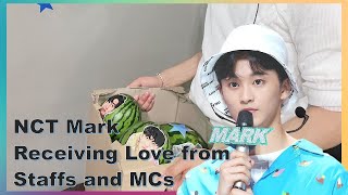 nct mark being loved by staffs and MCs (everybody loves mark lee)