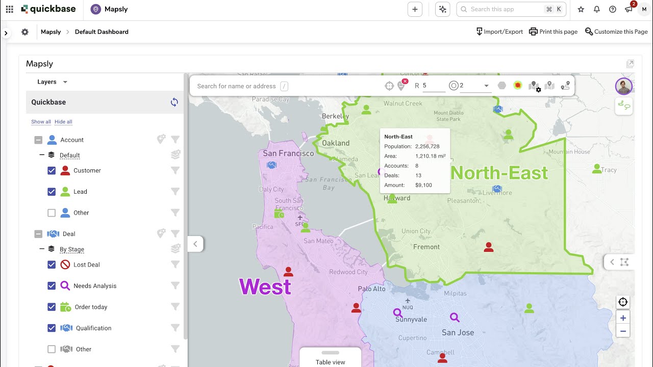 Mapsly for Quickbase: Geo Analysis, Routing & Automation - YouTube