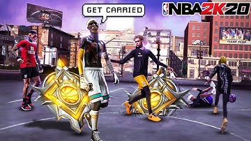 I went back to 2K20 & Carried 2 LEGENDS with my 99 INSIDE-OUT PLAYMAKER!