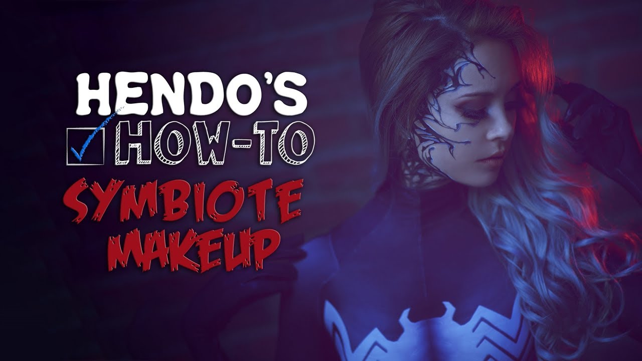HOW-TO:  Symbiote Makeup Tutorial