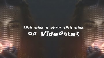 Split Slide and Mirror Slide transition (and flashing borders) tutorial on Videostar.