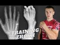 Training  of the Ukrainian armwrestler - OLEG ZHOKH