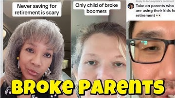 No retirement savings Gen X / Boomers