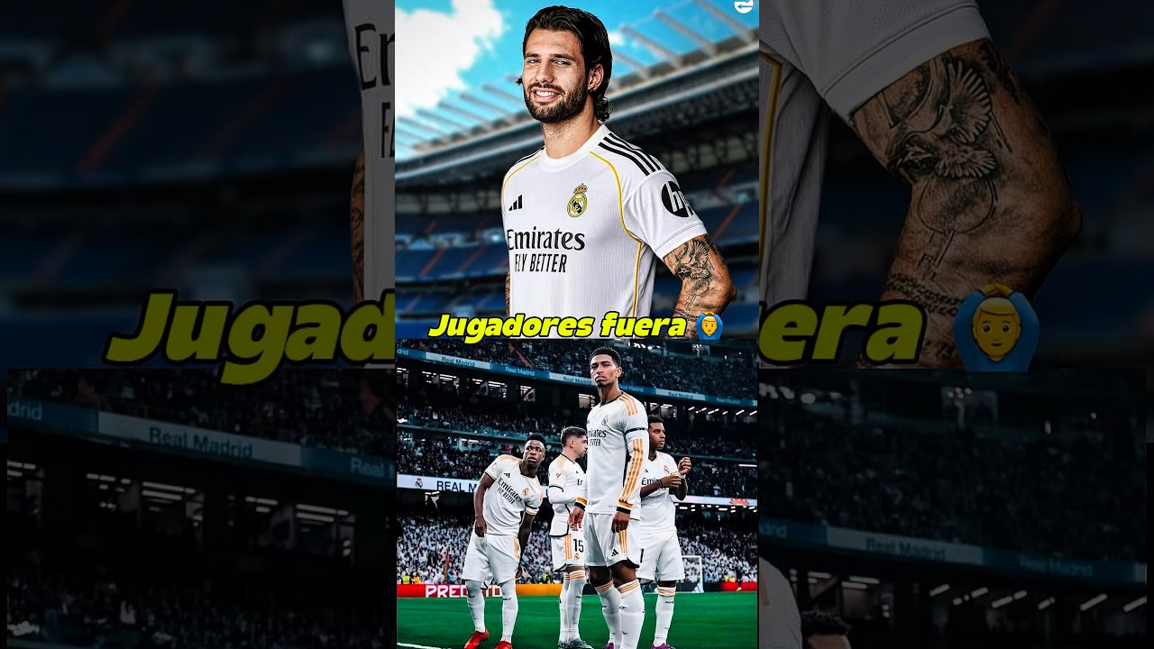 5 jugadores saldrán del Real Madrid y uno sorprende a todos 