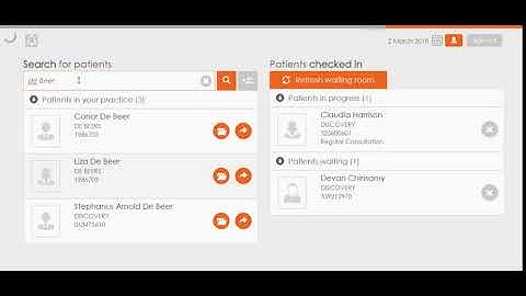 Virtual waiting room