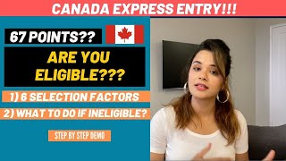 How to Check Eligibility for Canada PR | 67 Points Calculator | what if you are not | Canada Stories