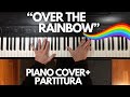 Over The Rainbow - Piano COVER + PARTITURA (sheet music)