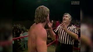 Ric Flair (c) vs. Kevin Von Erich, NWA World Title Match - WCCW, 04/01/1983 (USWA: Legends...)