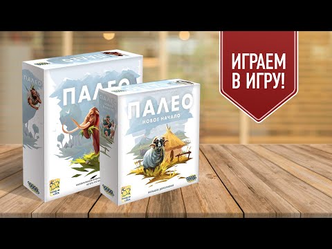 Видео: ПАЛЕО: НОВОЕ НАЧАЛО | Играем в настольную игру о выживании древних племён с дополнением