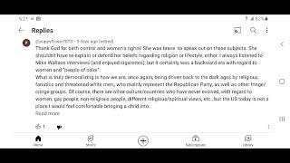Responding to @poppyflower7873  | ABORTION IS WRONG @BaptistJoshua