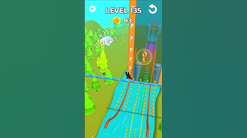 Stunt Rails Game Level 135 #stuntrails