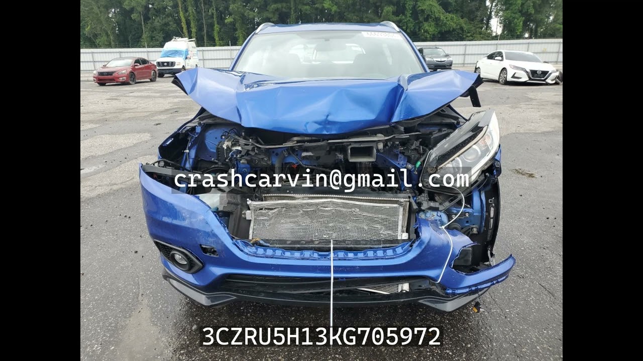 3CZRU5H13KG705972 Honda HR-V 2019 - YouTube