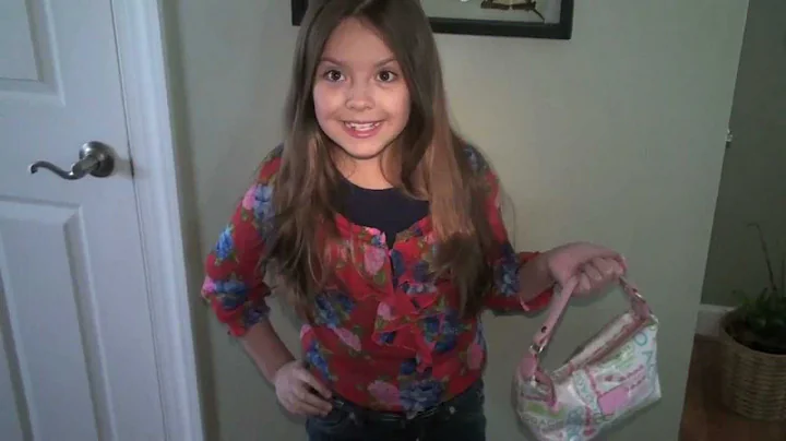 Lydia Greer "Cute Kid Reporter"  Fashion Week 2012...