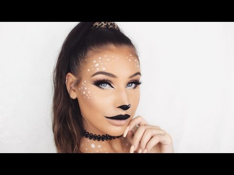 Easy Deer Makeup | Cute Girly Halloween Tutorial