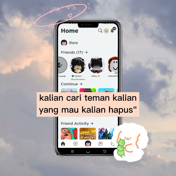 cara menghapus pertemanan kalian?? gampang!  || #roblox || #shorts'