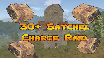 Rust | BIG SATCHEL CHARGE RAID - Vanilla