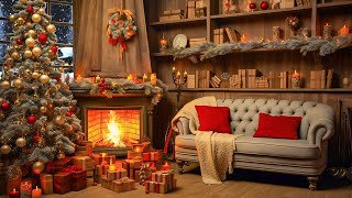 Snow Night Jazz Music & Fireplace Sounds - Cozy Winter Jazz Background Music for Deep Sleep by Cozy Apartment 2,687 views 5 months ago 3 hours, 30 minutes