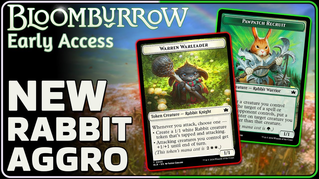 🐰 NEW CARDS and New Meta INCOMING! Rabbits! | Bloomburrow Early Access ...