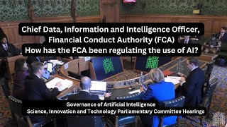 How the Financial Conduct Authority (FCA) regulates AI