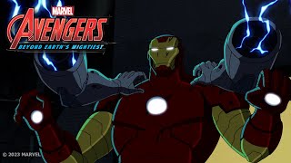 Iron Man vs. Robot Descarriado | Avengers: Más allá de los más poderosos del planeta | Episodio 3 by Marvel HQ LA 17,305 views 1 month ago 4 minutes, 15 seconds