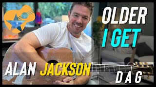 Download Lagu The Older I Get | Alan Jackson | Beginner Guitar Lesson MP3