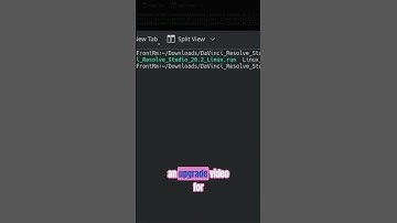 DaVinci Resolve Upgrade: Super Easy on openSUSE! Quick Tutorial #shorts