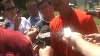 Auburn football coach Tommy Tuberville 8-8