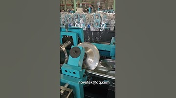 Automatic Purlin Roll Forming Machine #rollformingmachine