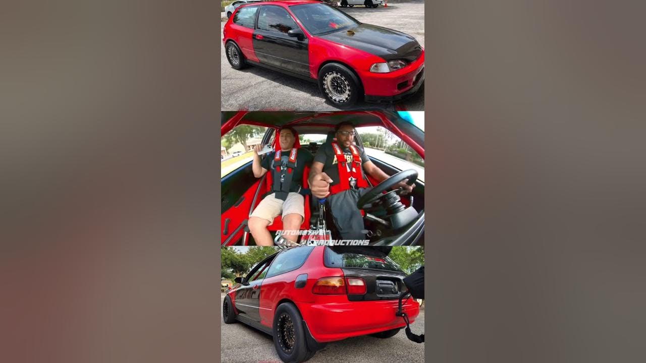 1,300HP AWD CIVIC (INSANELY FAST)🤯🤯🤯