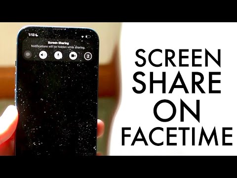 How To Screen Share On FaceTime! (2022)