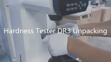 Sinowon- Digital Rockwell Hardness Tester DR3 Unpacking