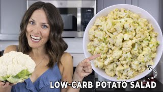 Cauliflower Potato Salad (Low-Carb Recipe)