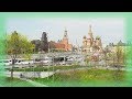 When is the best time to visit Moscow? Zaryadye Park near Moscow Kremlin