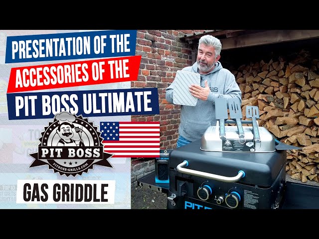 Presentation and demonstration of the silicon accessories for the Pit Boss  Ultimate gas griddle 