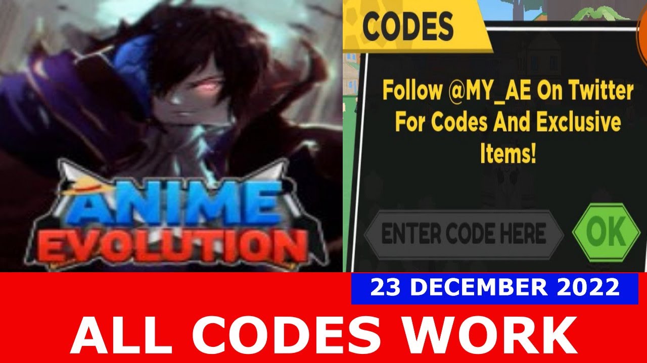 ALL CODES WORK* [UPDATE 13👑] Anime Evolution Simulator ROBLOX