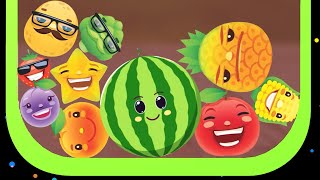 Watermelon Game: Merge 2048 - Сможешь достичь максимального уровня, как я? Игра Suika screenshot 5