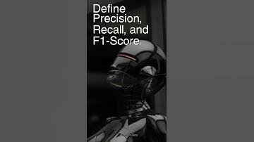 Today’s Question: Define Precision, Recall & F1 Score? #interviewprep #machinelearning #datascience