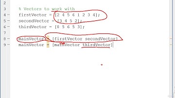 027 Concatenating Vectors