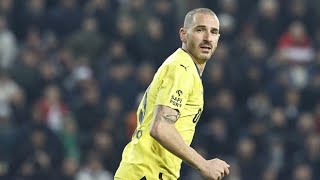 Leonardo Bonucci 🆚 Gaziantep FK | Fenerbahçe Forması İle İlk Maç Performansı