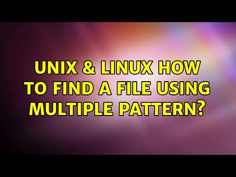 Unix & Linux: