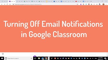 Email Notifications in Google Classroom