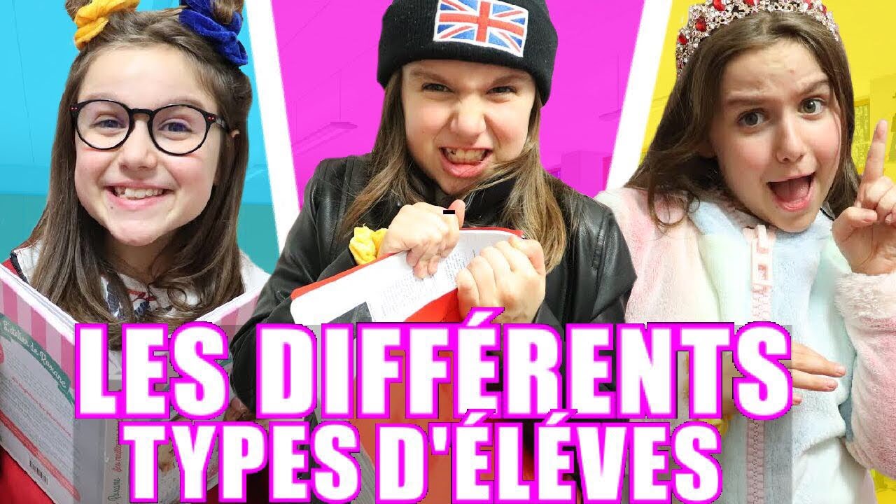LES DIFFÉRENTS TYPES D'ÉLÈVES ! *back to school* - YouTube