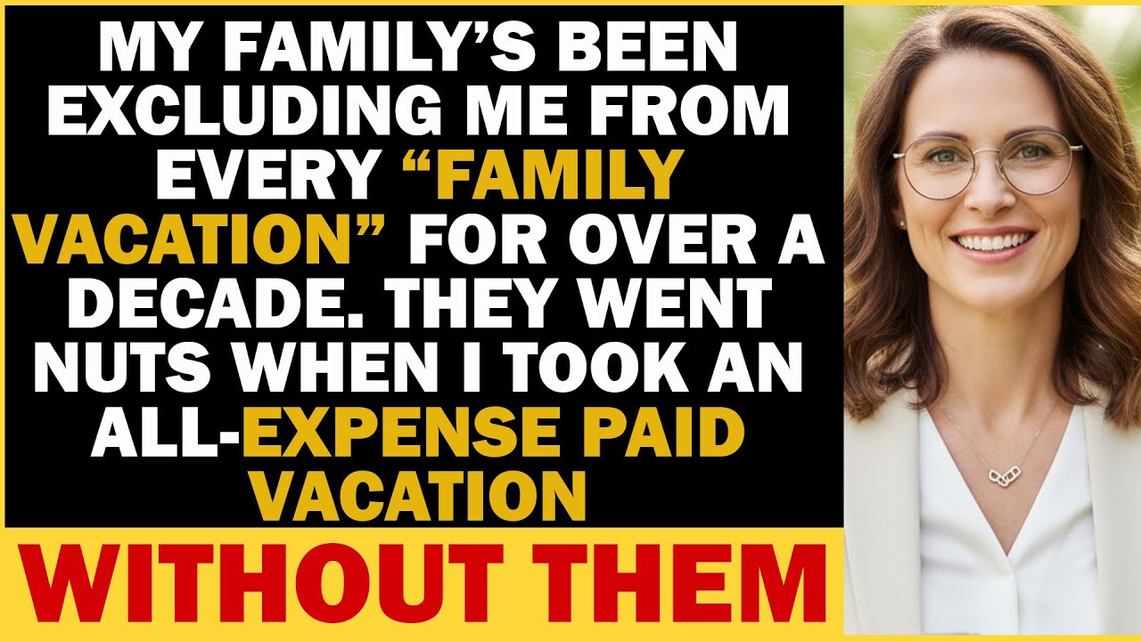 Моя семья не взяла меня с собой в отпуск. Я отправился в роскошное путешествие без них...