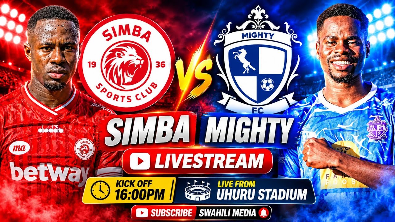 🔴LIVE: Simba Vs Mighty Wanderers 6-1 CAF Champions League 2026/2027