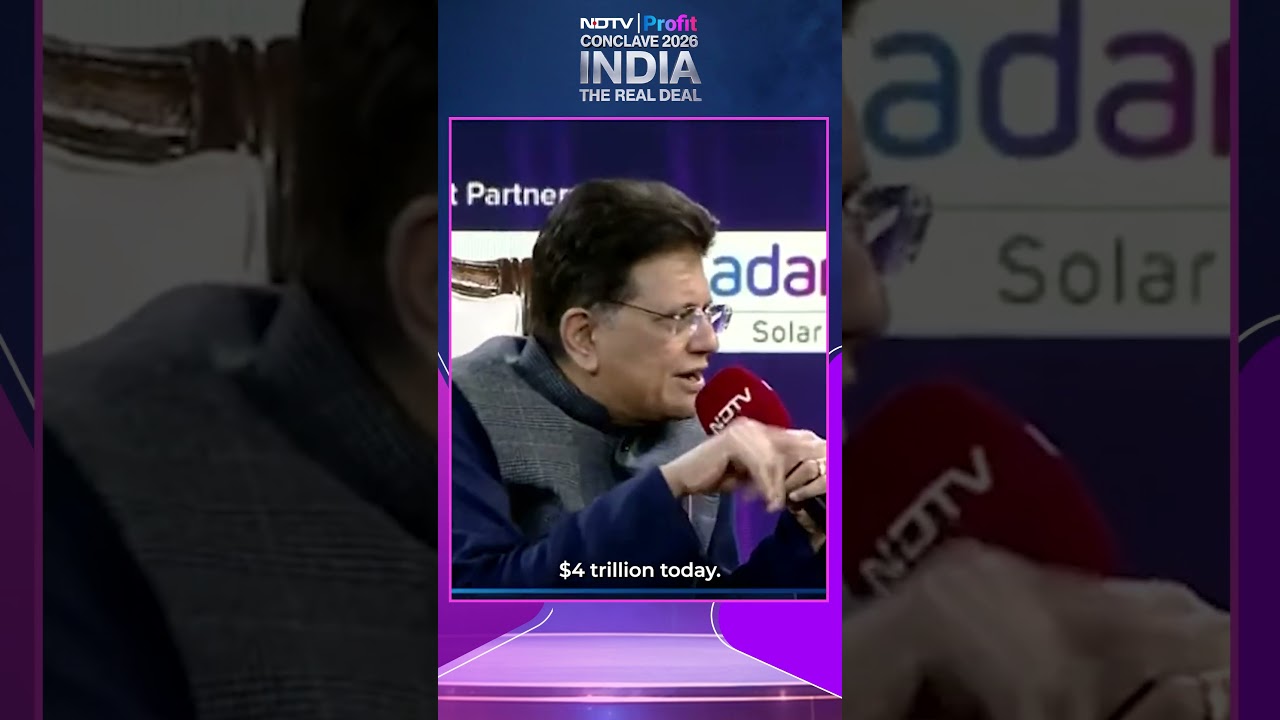 India Will Become $30 Trillion Economy By 2047: Piyush Goyal 