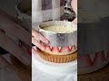 クリスマスを満喫︎👍🏻 ̖́-いちごのフレジェケーキタルト🍓♡
