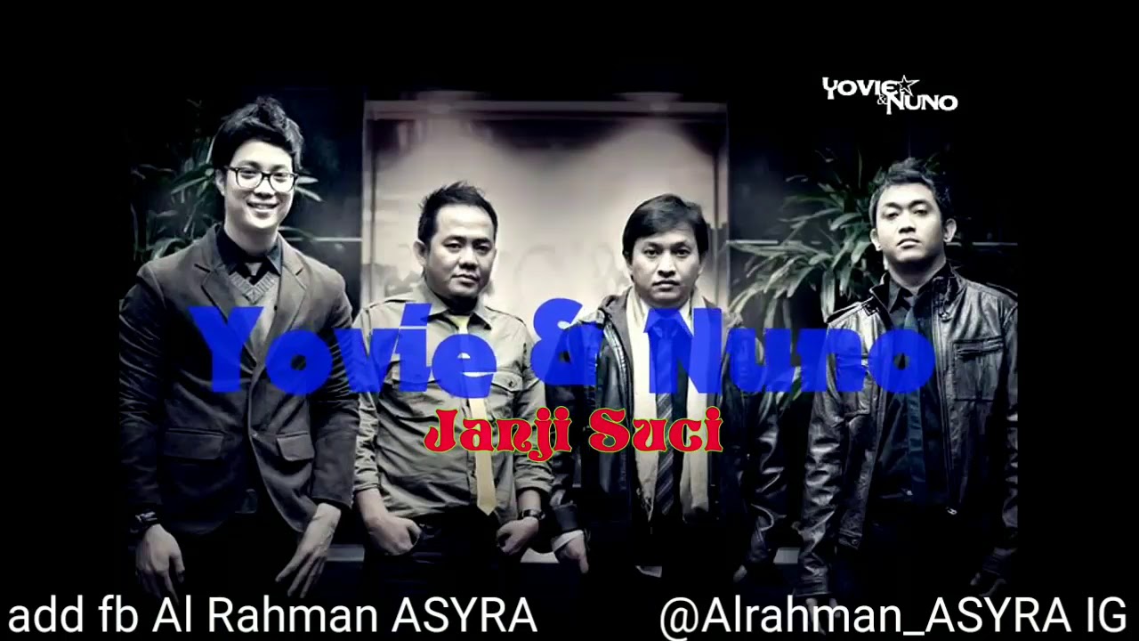 Karaoke Yovie and Nuno janji suci YouTube