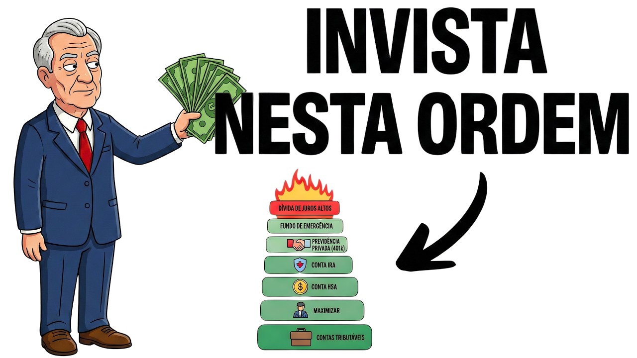 A Ordem mais Inteligente para Investir seu Dinheiro (passo a passo)